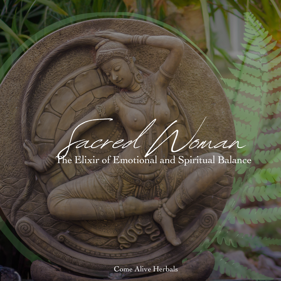 Sacred Woman Tincture: The Elixir of Emotional and Spiritual Balance