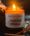 Melt and massage candle just light and use for massage oil