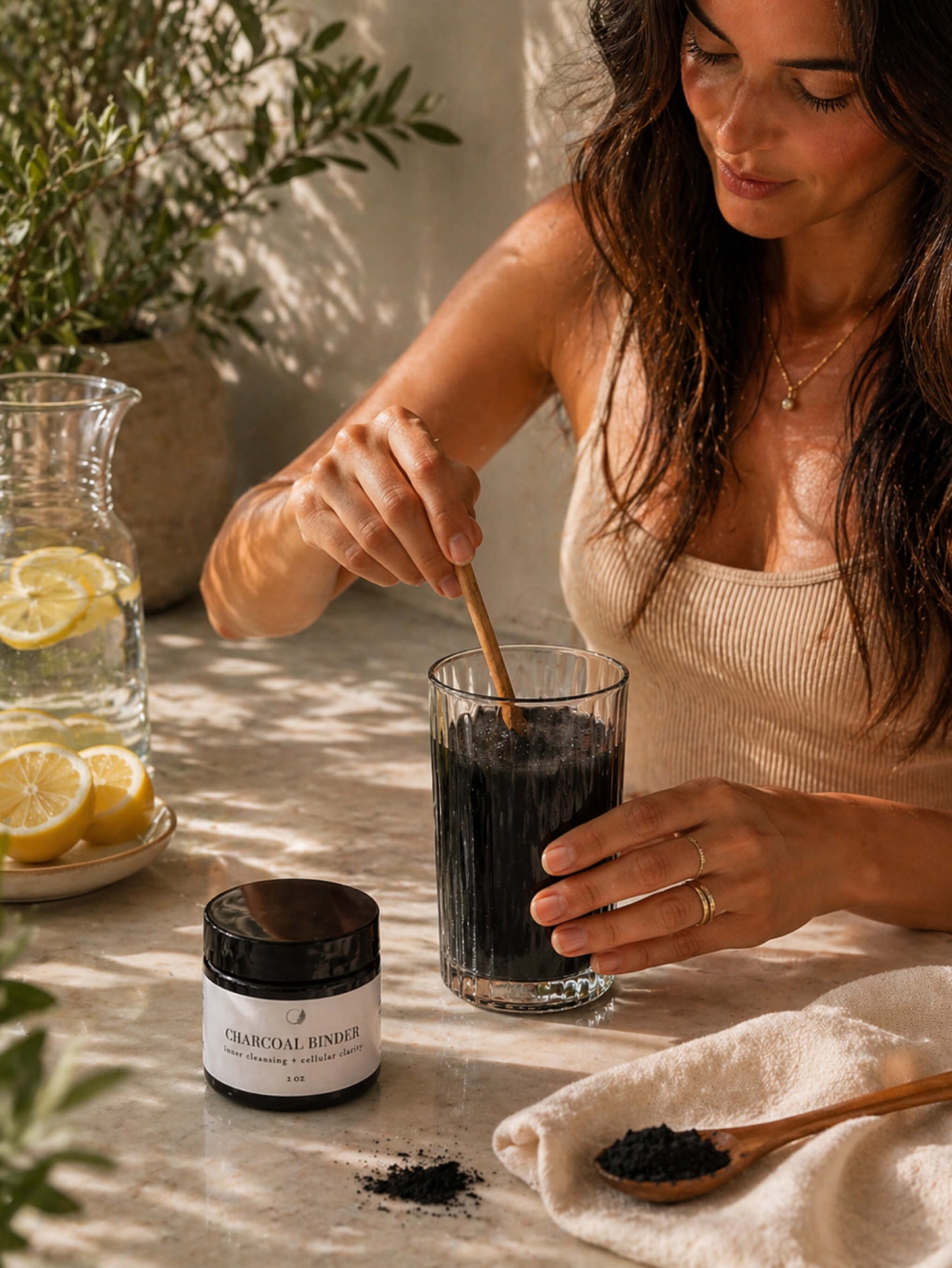Mix ½–1 teaspoon of Charcoal Binder Cleanser into water and drink away from meals, supplements, or medications. Use as needed for detox support, digestive reset days, or travel-related cleansing. Follow with adequate hydration and mineral replenishment to support balance.