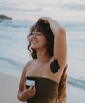 Underarm Detox Mask with montmorillonite clay, turmeric, amla, and activated charcoal for toxin extraction and gentle brightening