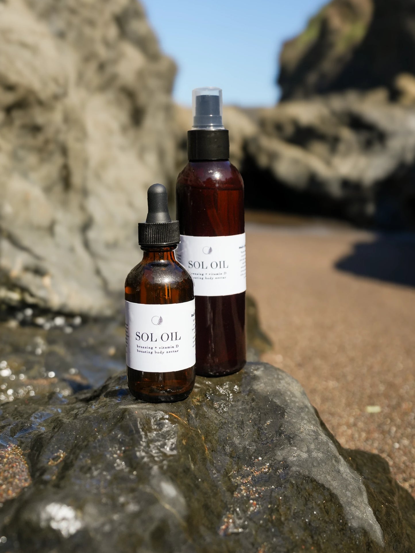 Come Alive Herbals Sol Oil Tanning Oil – golden tanning oil with coconut and carrot seed oil