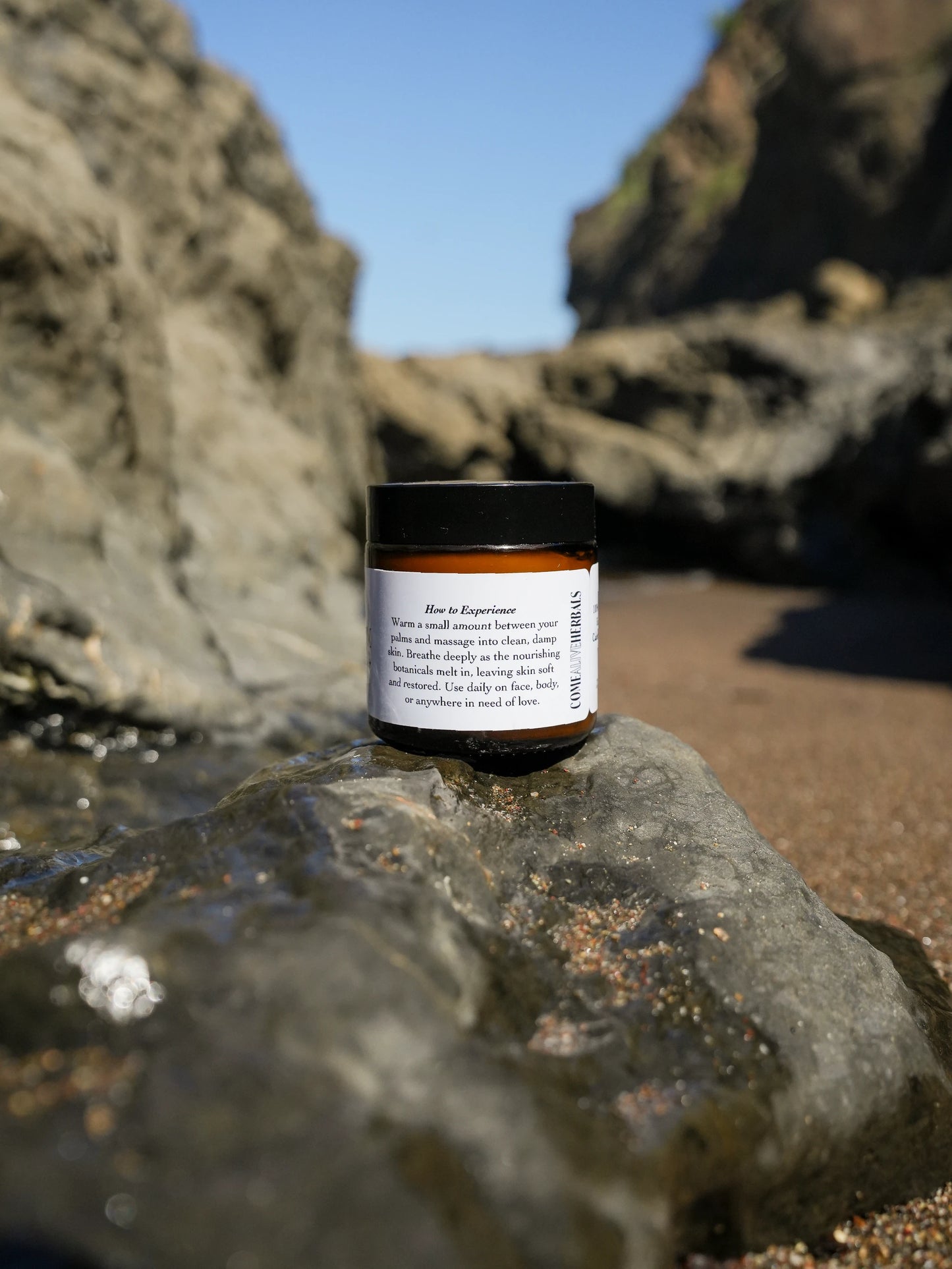 Come Alive Herbals Tallow Body Butter 4oz – deeply moisturizing whipped tallow cream for soft, nourished skin in glass jar